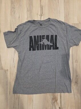 Animal Gray Graphic Men's T-Shirt
